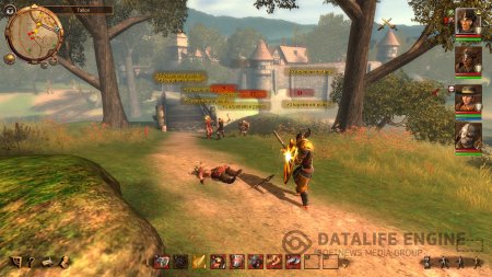 Screenshot for the game Drakensang: The Dark Eye (2009) PC | RePack by R.G. Mechanics
