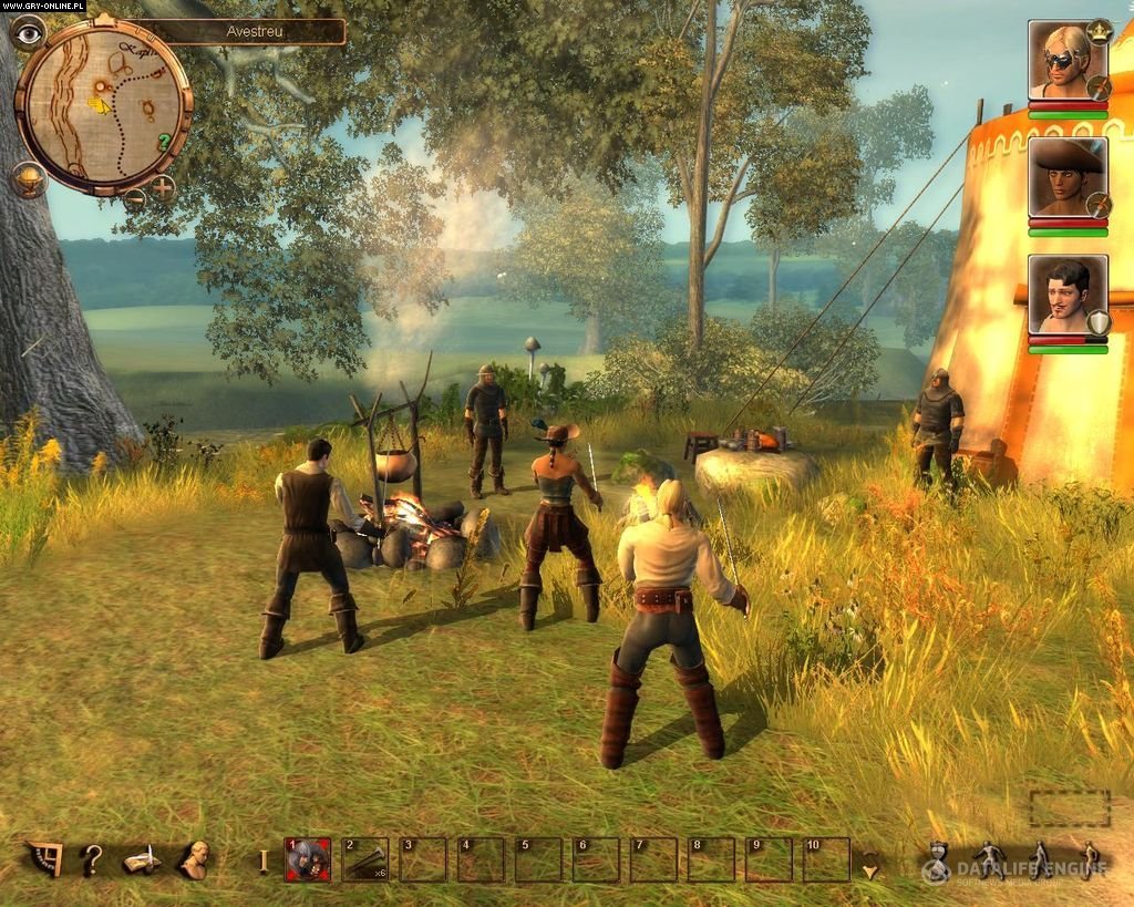 Screenshot for the game Drakensang: The Dark Eye (2009) PC | RePack by R.G. Mechanics