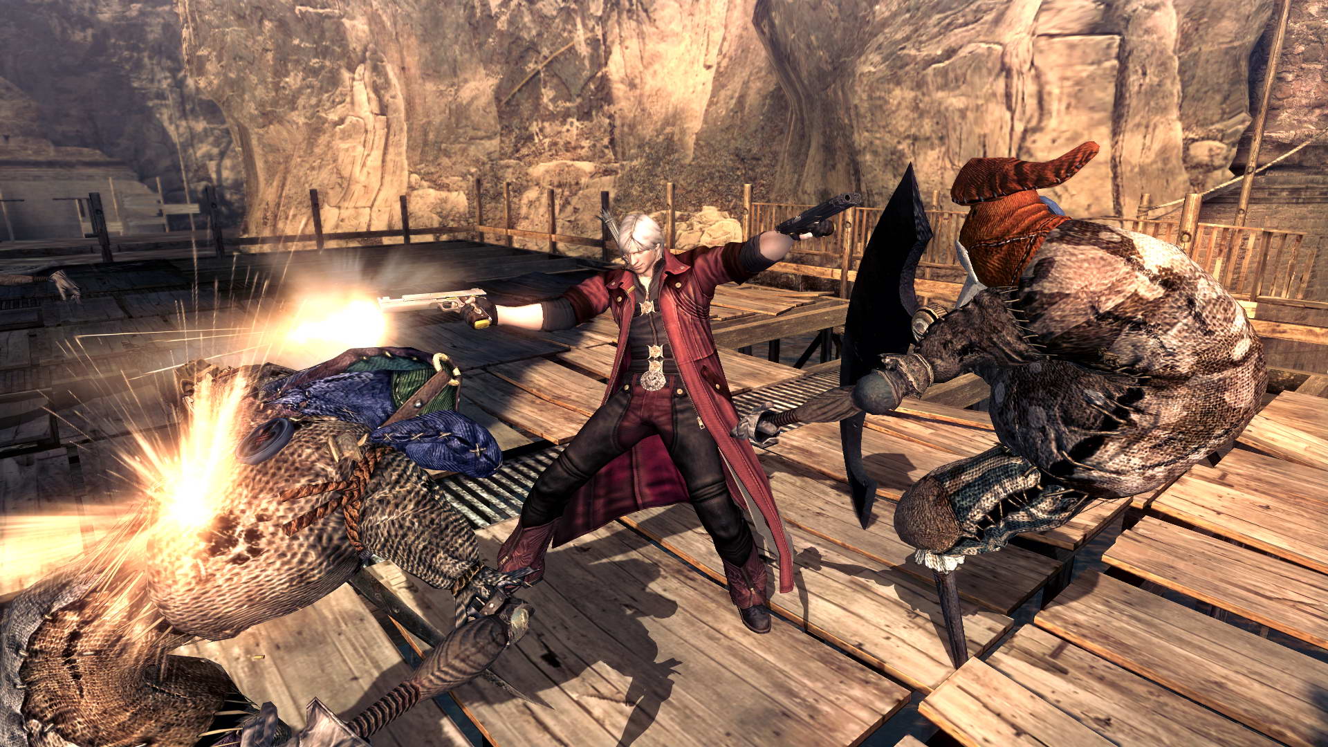 Screenshot for the game Devil May Cry 4 Collector's Edition (2008) PC | RePack by R.G. Mechanics
