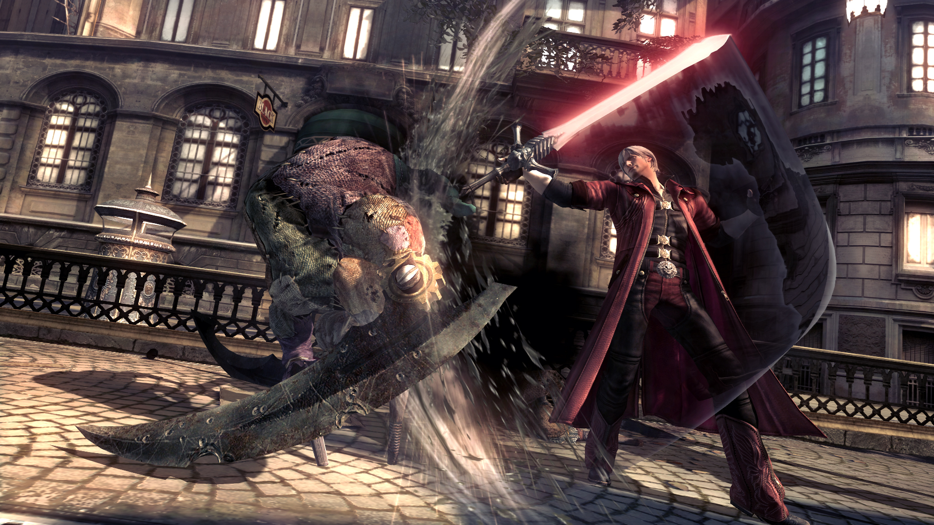 Screenshot for the game Devil May Cry 4 Collector's Edition (2008) PC | RePack by R.G. Mechanics