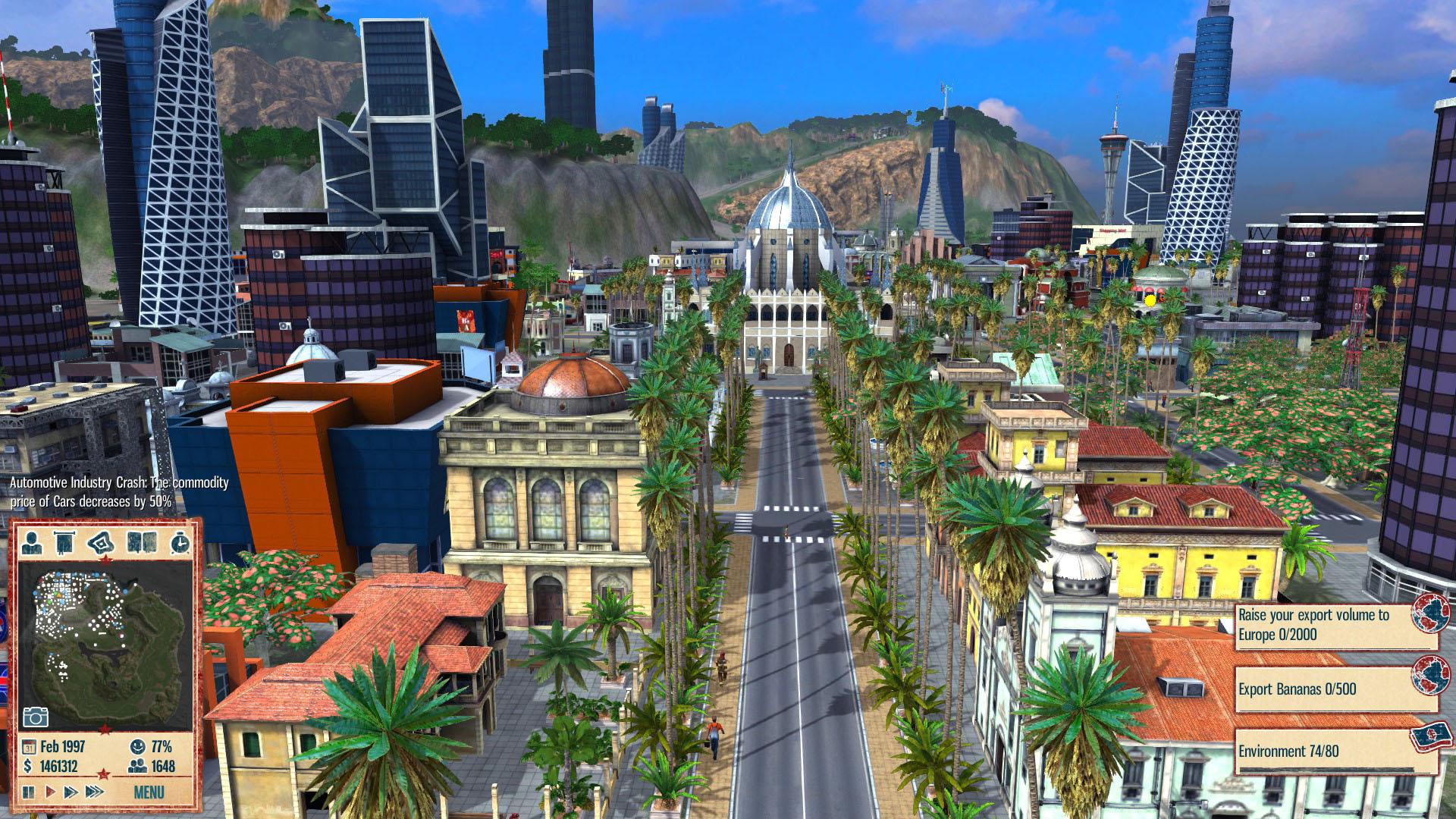 Screenshot for the game Tropico 4 (2011) PC | Repack from R.G. Mechanics