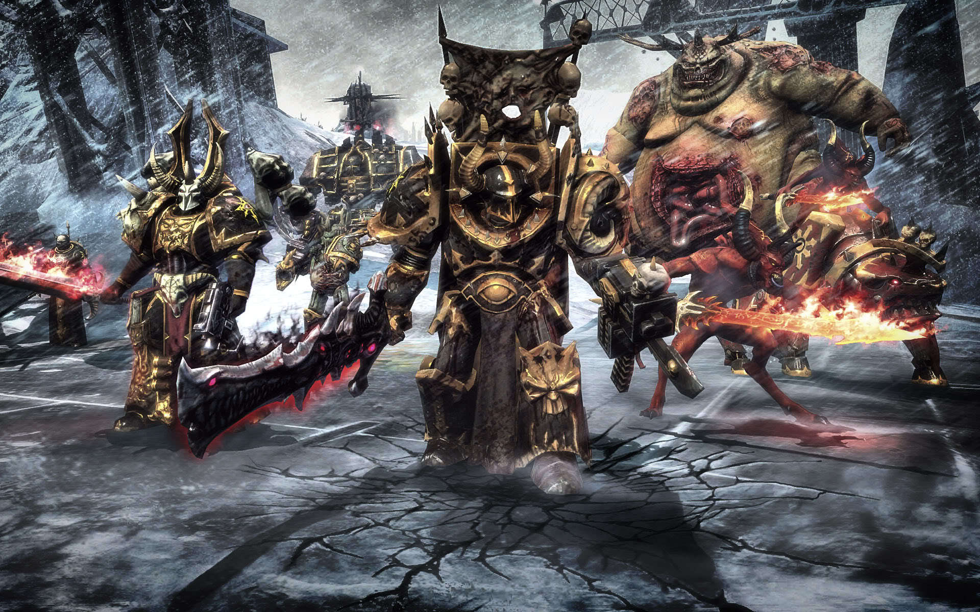 Screenshot for the game Warhammer 40,000: Dawn of War II: Chaos Rising (2009-2010) PC | RePack by R.G. Mechanics