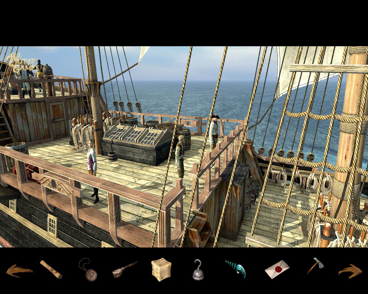 Screenshot for the game Treasure Island: In Search of a Pirate Treasure / 2008 | Repack from R.G. Mechanics