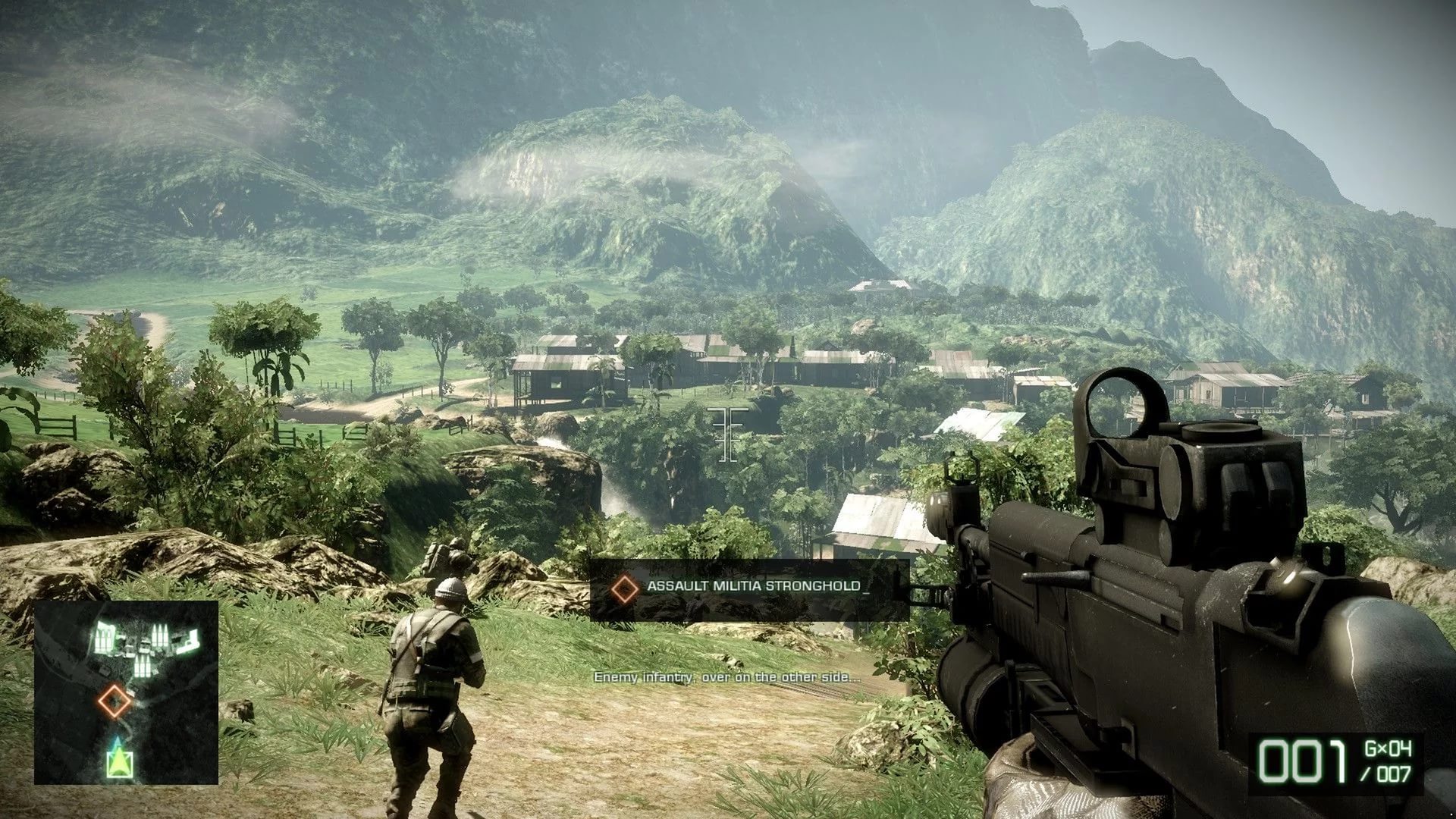 Screenshot for the game Battlefield: Bad Company 2 (2010) PC l RePack from R.G. Mechanics