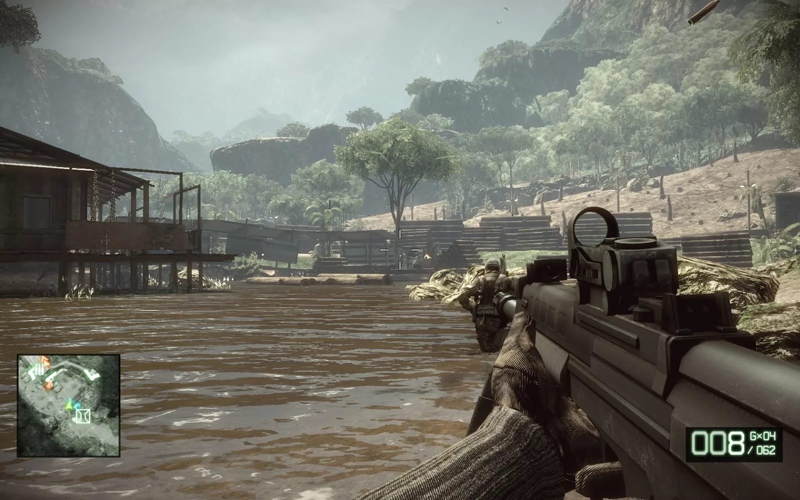Screenshot for the game Battlefield: Bad Company 2 (2010) PC l RePack from R.G. Mechanics