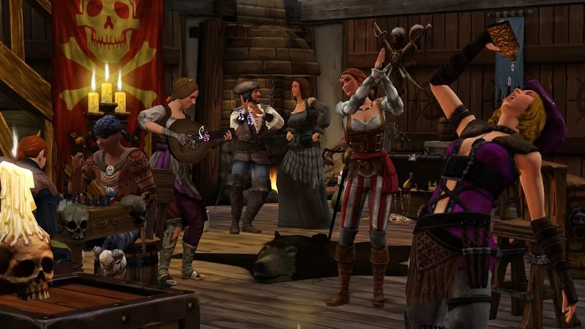 Screenshot for the game The Sims Medieval: Pirates and Nobles (2011) PC | RePack by R.G. Mechanics