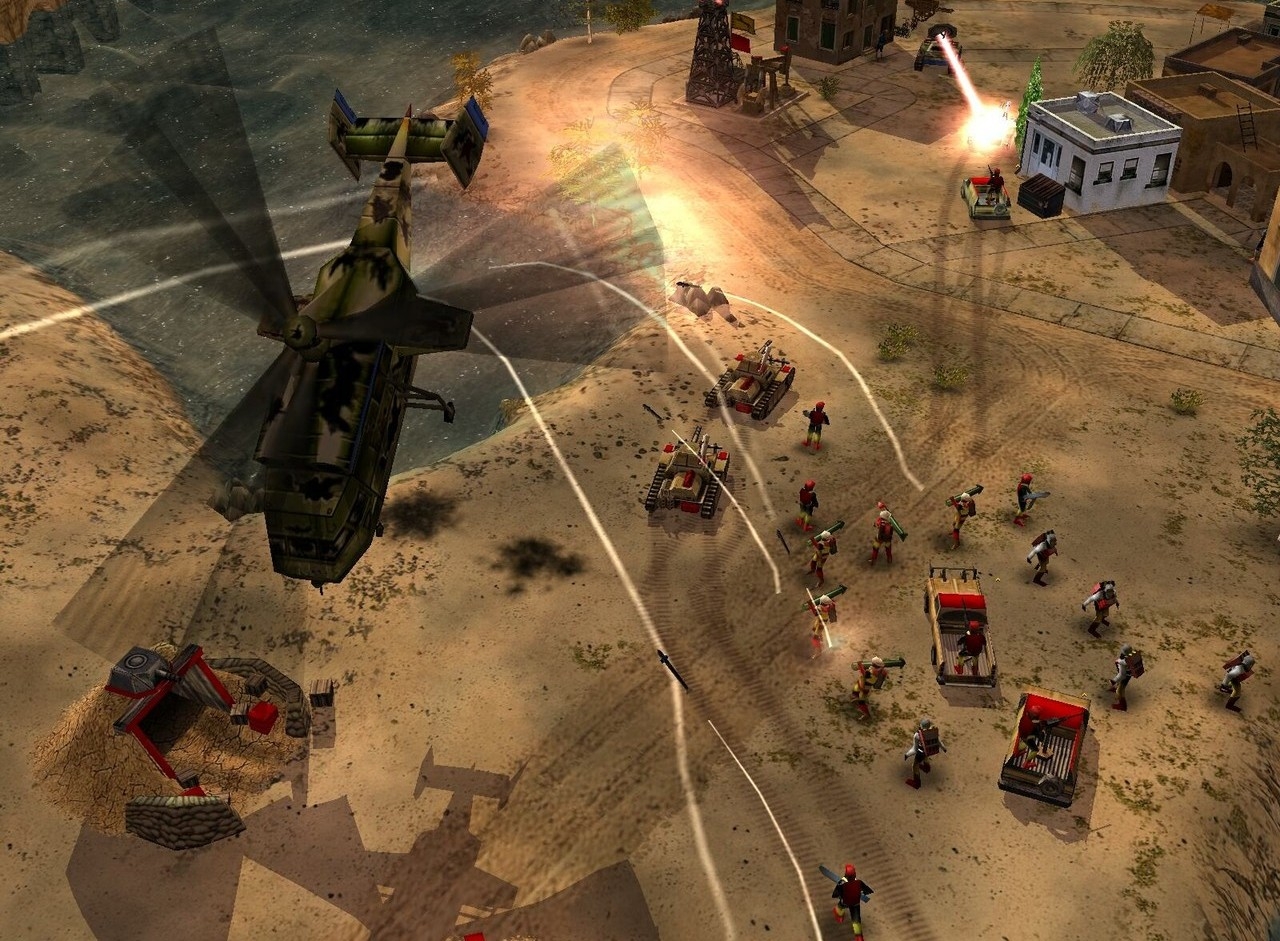 Screenshot for the game Command & Conquer: Generals + Zero Hour (2003) PC | RePack by R.G. Mechanics