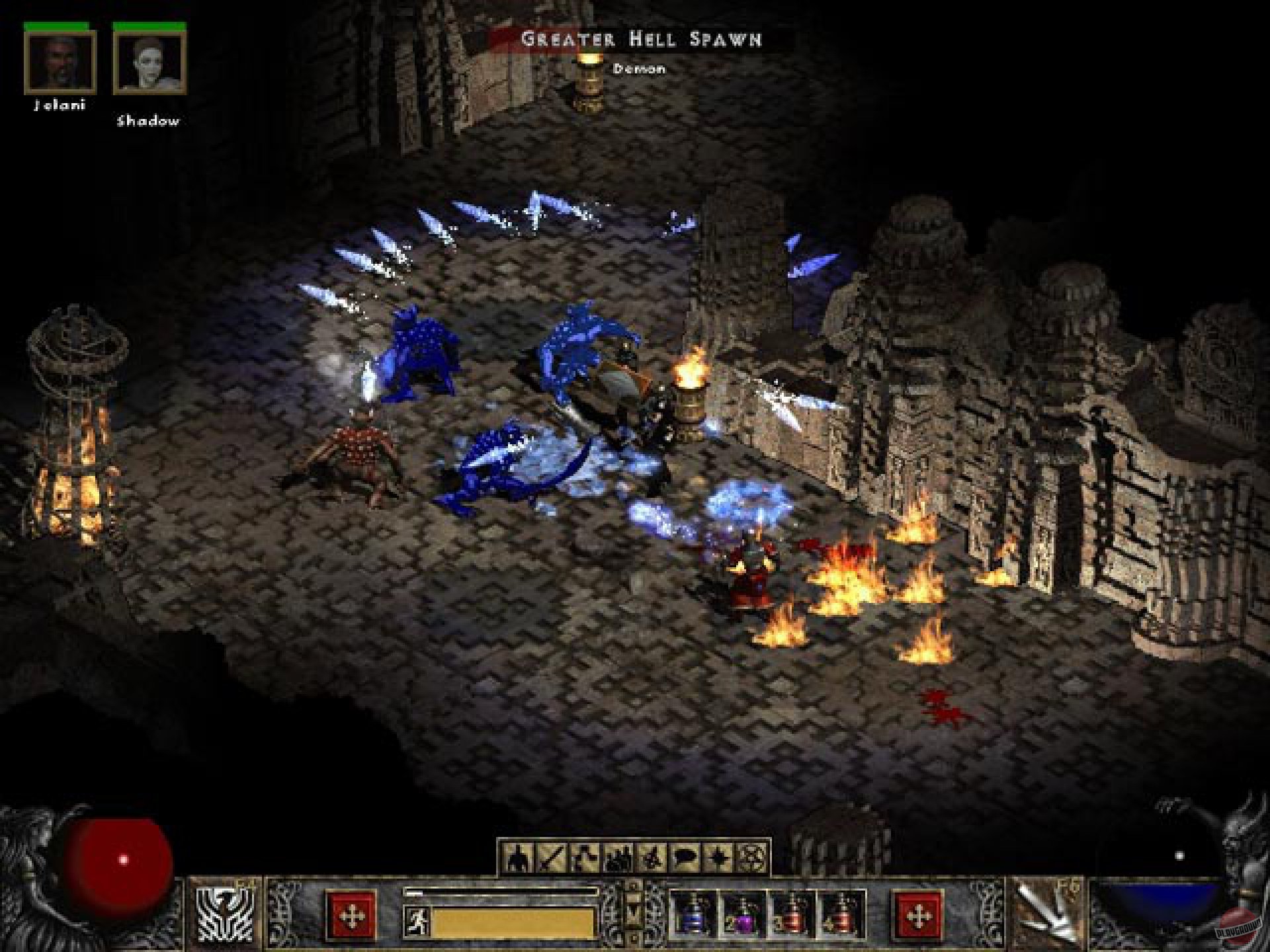 Screenshot for the game Diablo 2 (2000-2001) PC | RePack by R.G. Mechanics