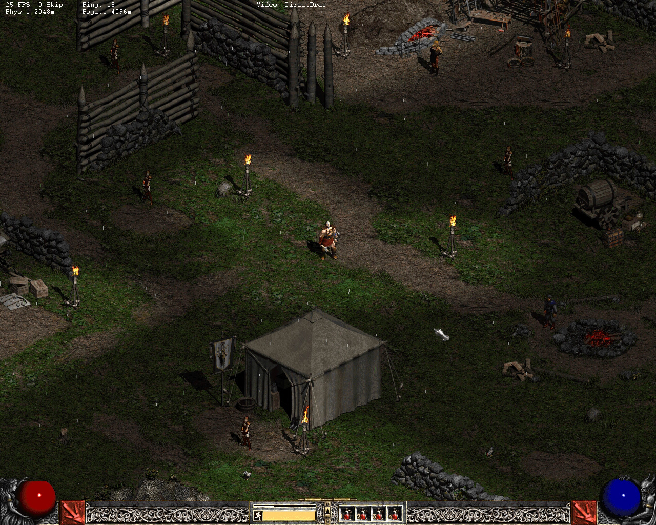 Screenshot for the game Diablo 2 (2000-2001) PC | RePack by R.G. Mechanics