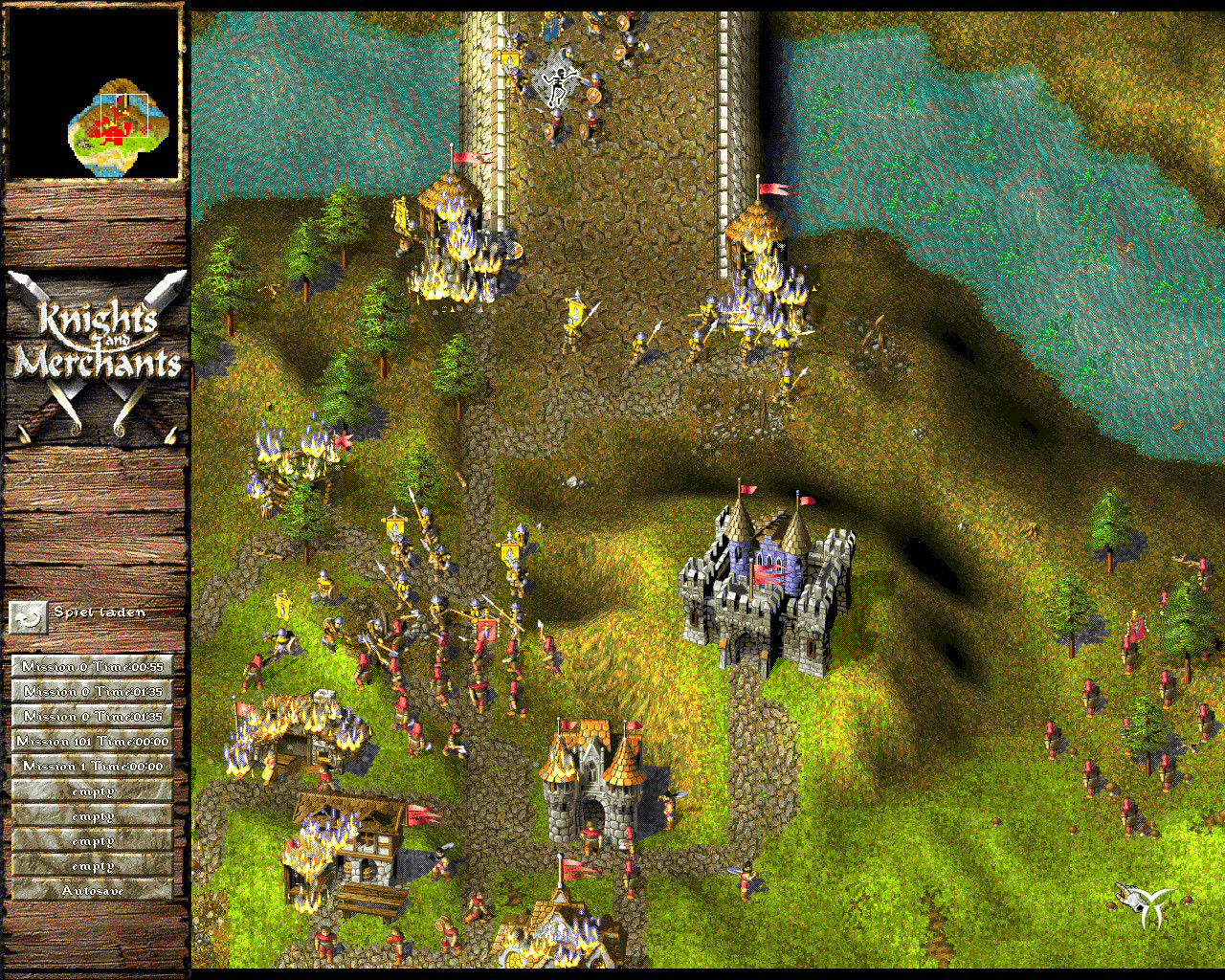 Screenshot for the game Knights and Merchants: Anthology (1998-2001) PC | RePack by R.G. Mechanics