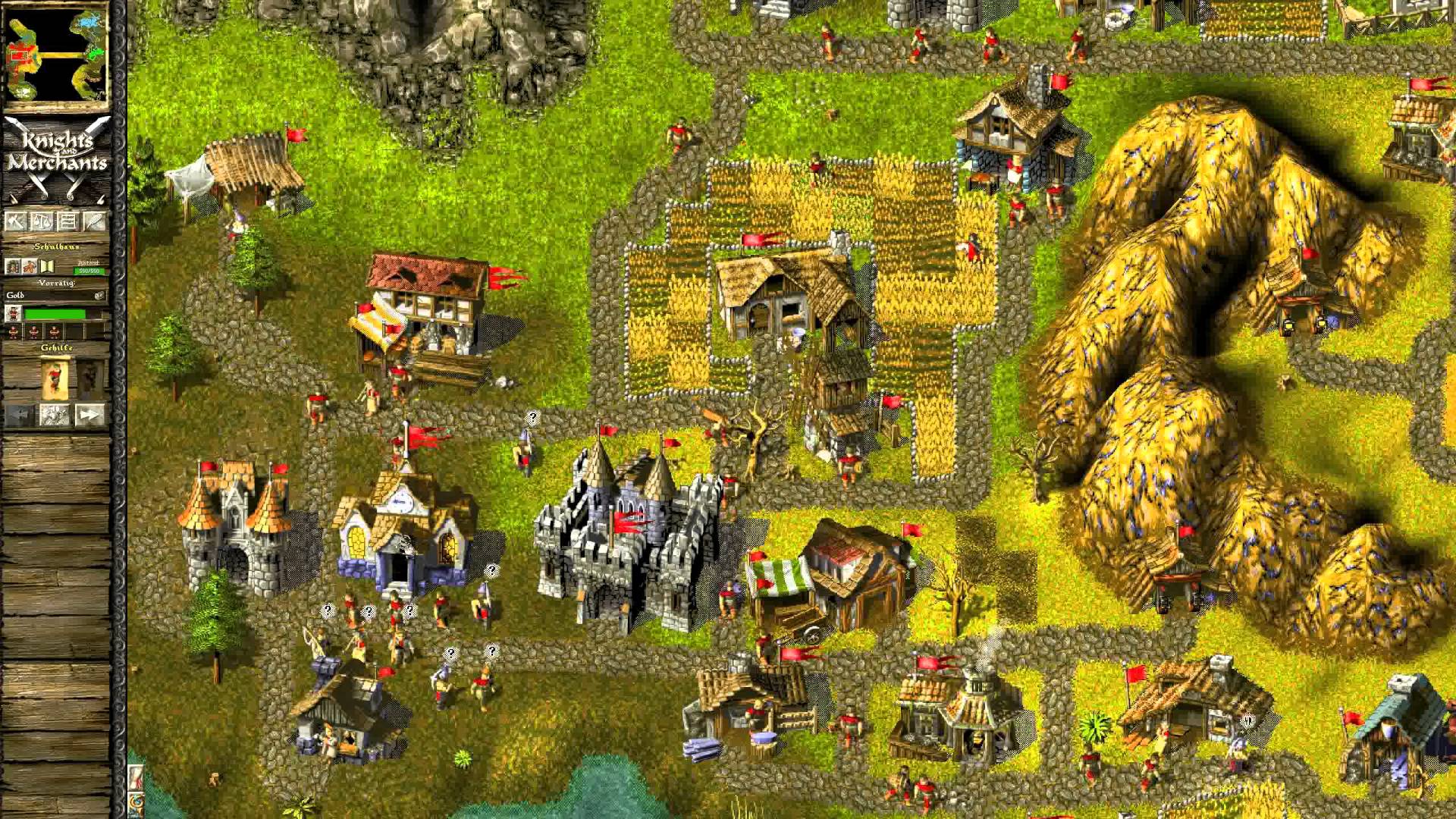 Screenshot for the game Knights and Merchants: Anthology (1998-2001) PC | RePack by R.G. Mechanics