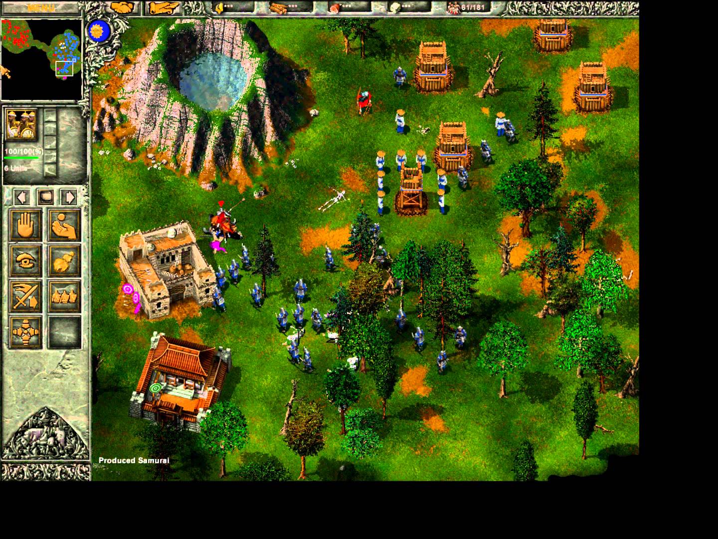 Screenshot for the game Огнём и мечом / Tzar: The Burden of the Crown (1999) PC | RePack от R.G. Механики