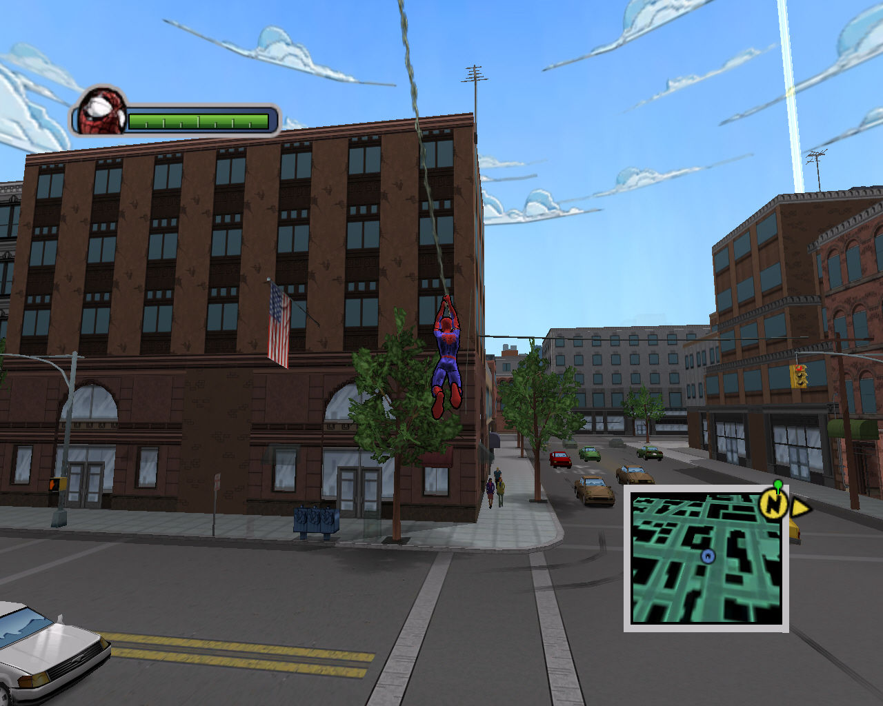 Screenshot for the game Ultimate Spider-Man (2005) PC | RePack от R.G. Механики