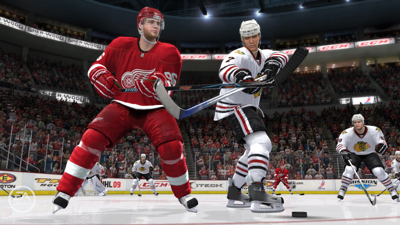 Screenshot for the game NHL 09 (2008) PC | RePack от R.G. Механики