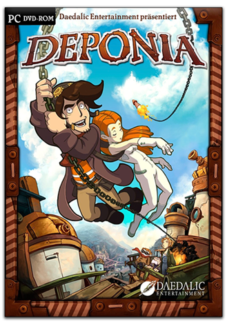 Cover Депония 2: Взрывное Приключение / Chaos on Deponia (2012) PC | RePack от R.G. Механики