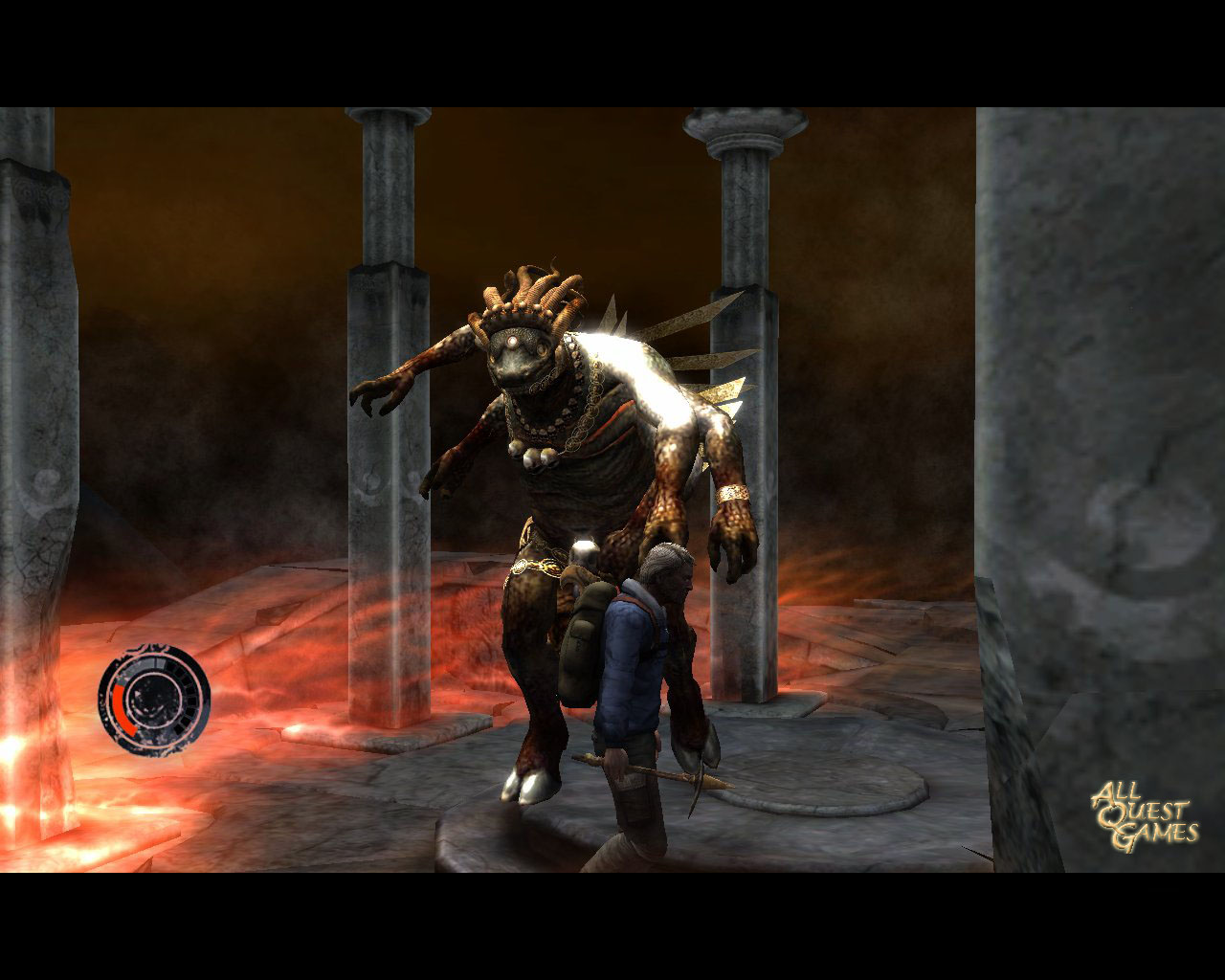 Screenshot for the game Проклятая гора / Cursed Mountain (2010) PC | RePack от R.G. Механики