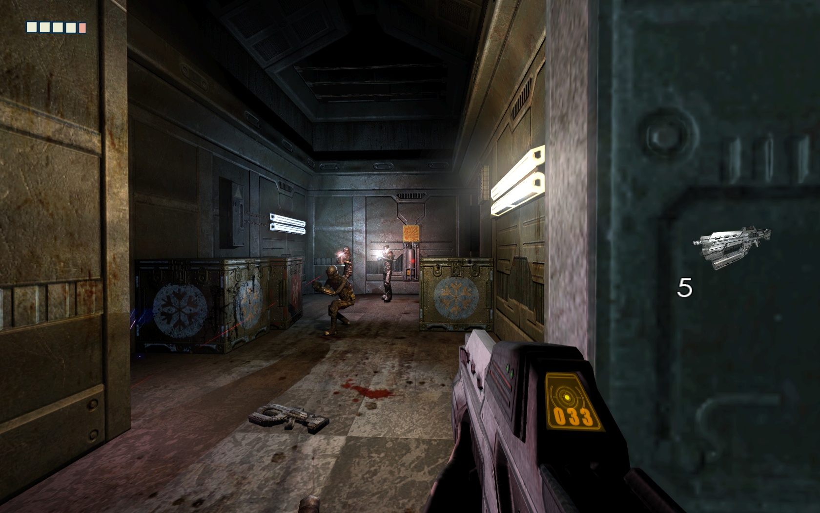 Screenshot for the game The Chronicles of Riddick: Escape from Butcher Bay (2004) PC | RePack от R.G. Механики