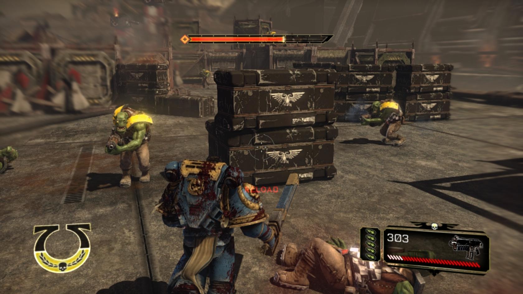 Screenshot for the game Warhammer 40,000: Space Marine (2011) РС | RePack от R.G. Механики