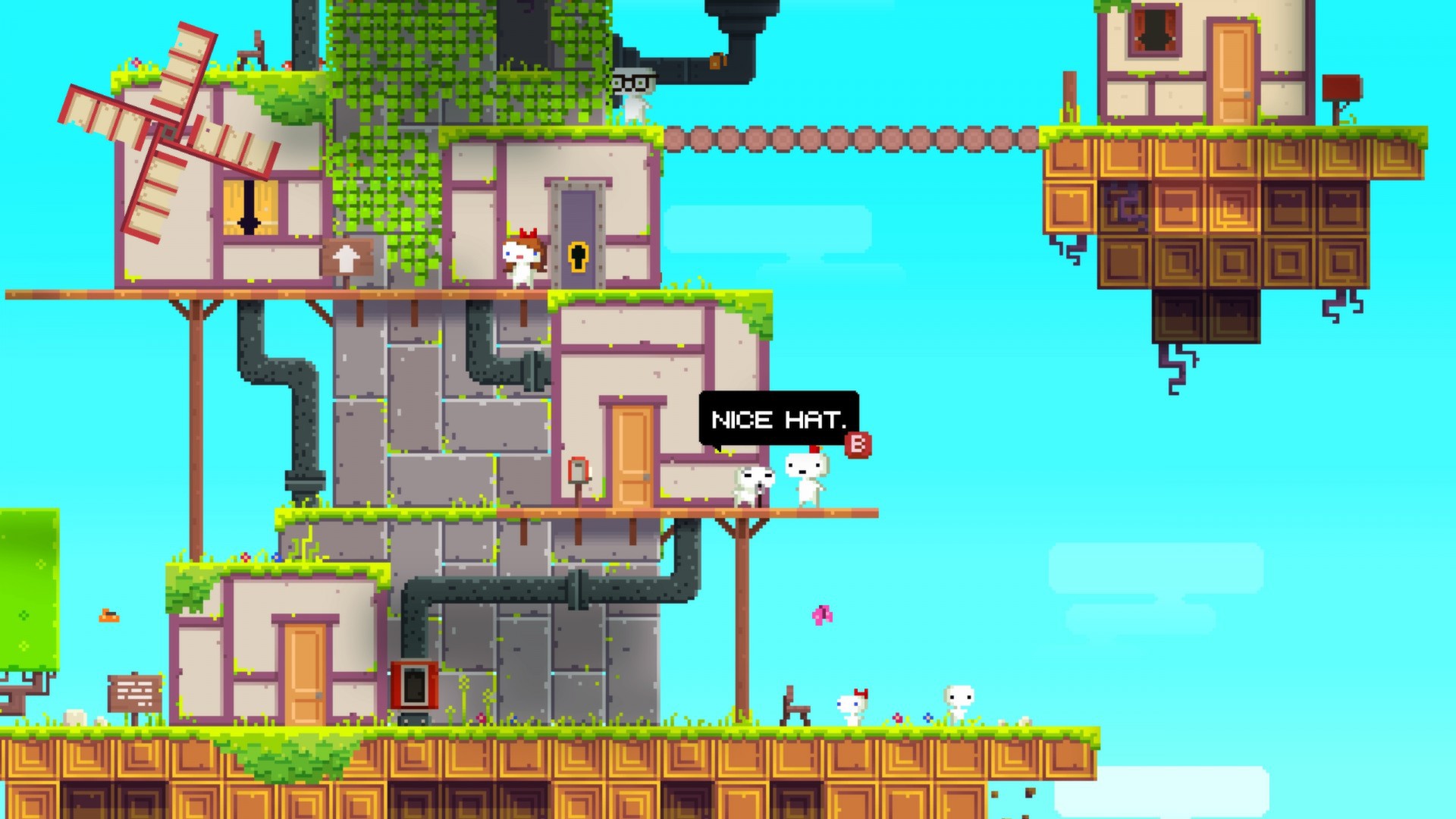 Screenshot for the game Fez (2013) PC | RePack от R.G. Механики