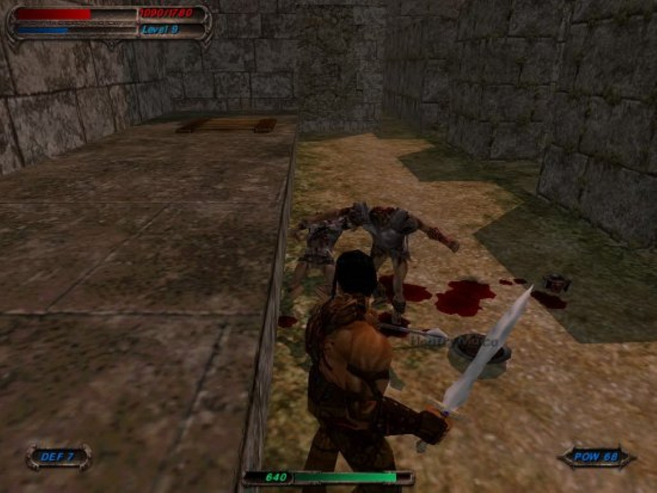 Screenshot for the game Разрыв: Лезвие Тьмы / Severance: Blade of Darkness (2001) PC | RePack от R.G. Механики
