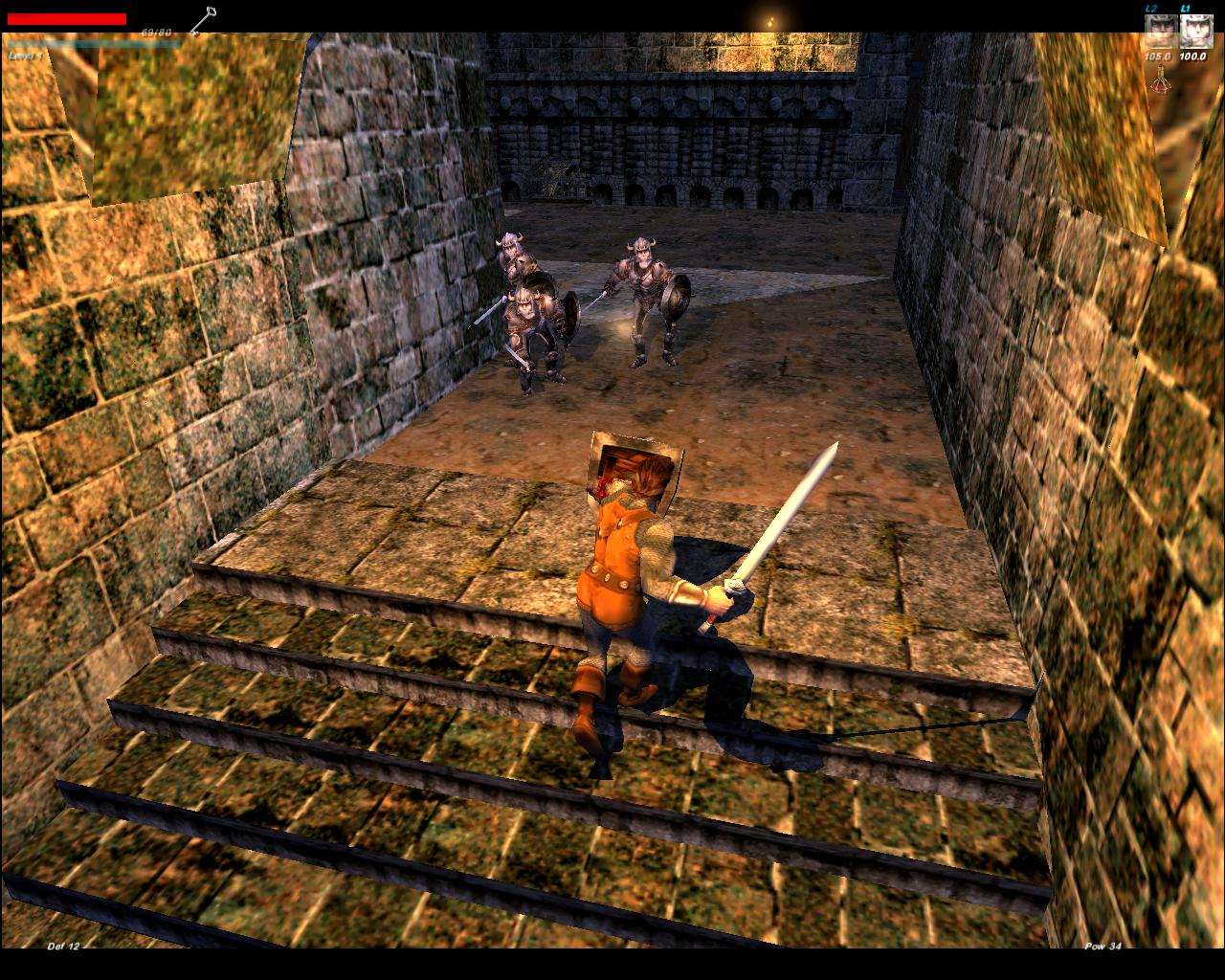 Screenshot for the game Разрыв: Лезвие Тьмы / Severance: Blade of Darkness (2001) PC | RePack от R.G. Механики