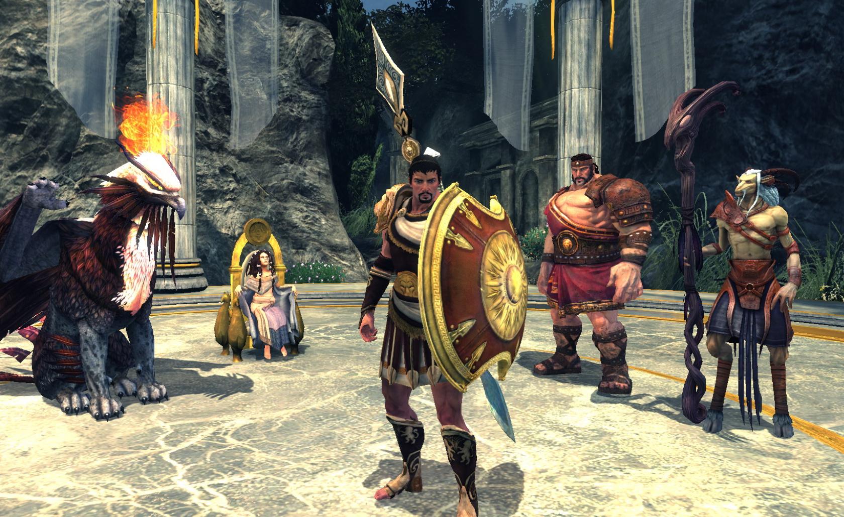 Screenshot for the game В поисках золотого руна / Rise of the Argonauts (2008) PC | RePack от R.G. Механики