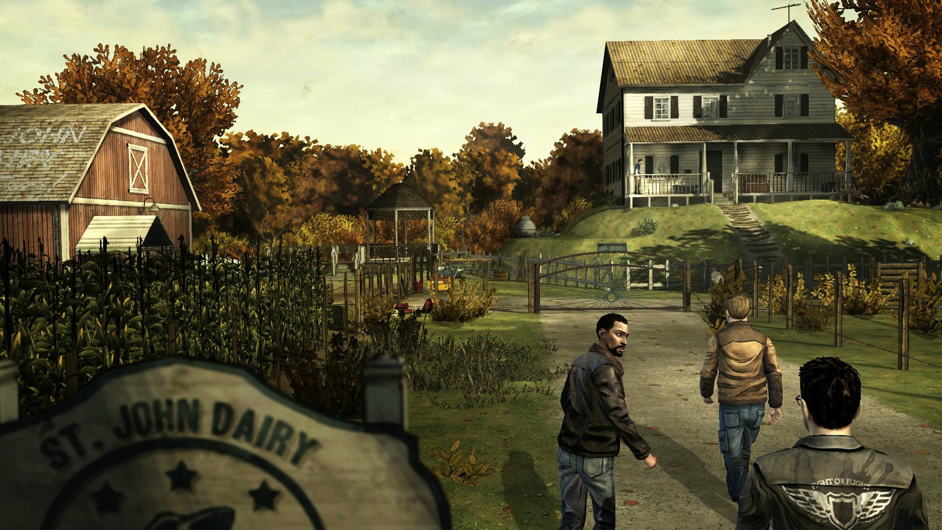 Screenshot for the game The Walking Dead (2012) PC | RePack от R.G. Механики