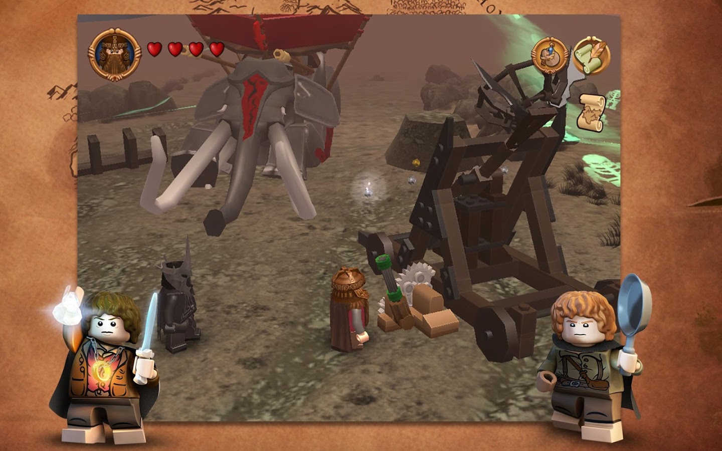 Screenshot for the game LEGO The Lord of the Rings (2012) PC | RePack от R.G. Механики