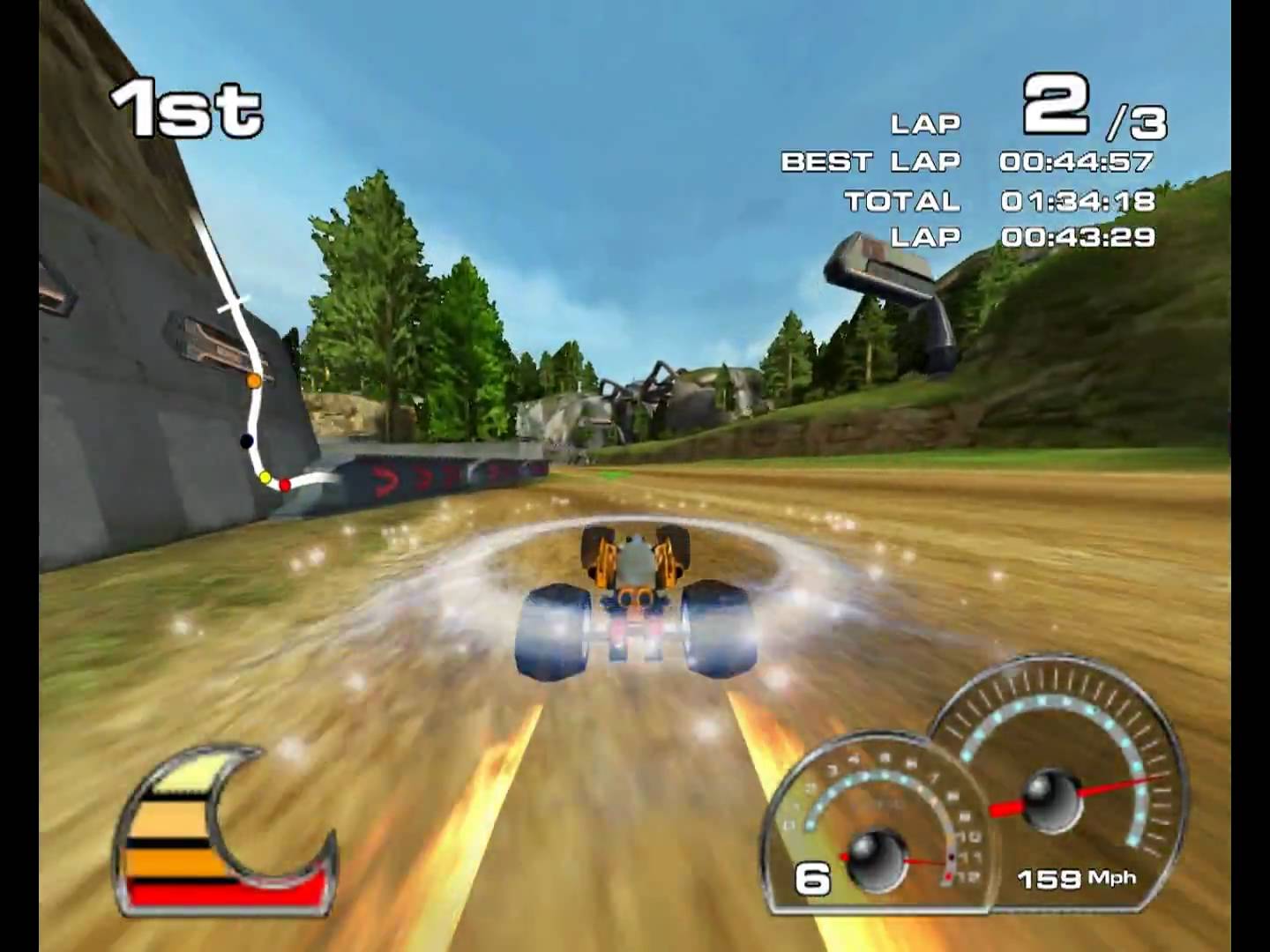 Screenshot for the game LEGO Drome Racers (2002) PC | RePack от R.G. Механики