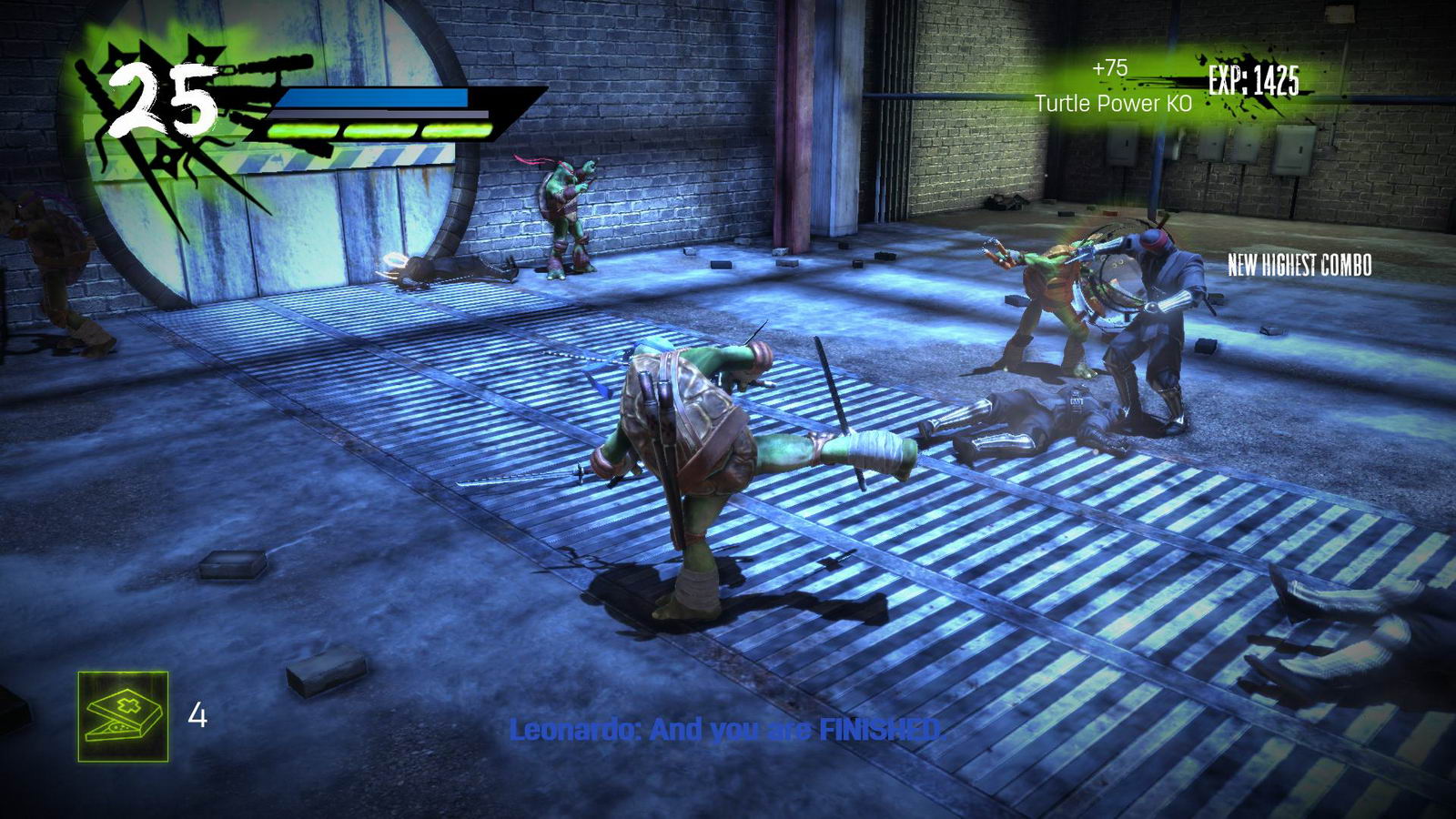 Screenshot for the game Teenage Mutant Ninja Turtles: Out of the Shadows (2013) PC | RePack от R.G. Механики