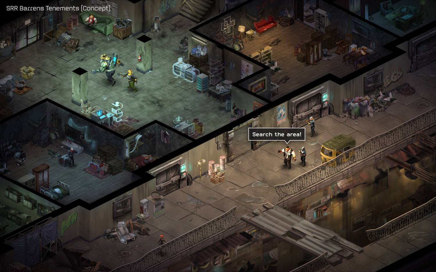 Screenshot for the game Shadowrun Returns [v 1.2.2] (2013) PC | RePack от R.G. Механики