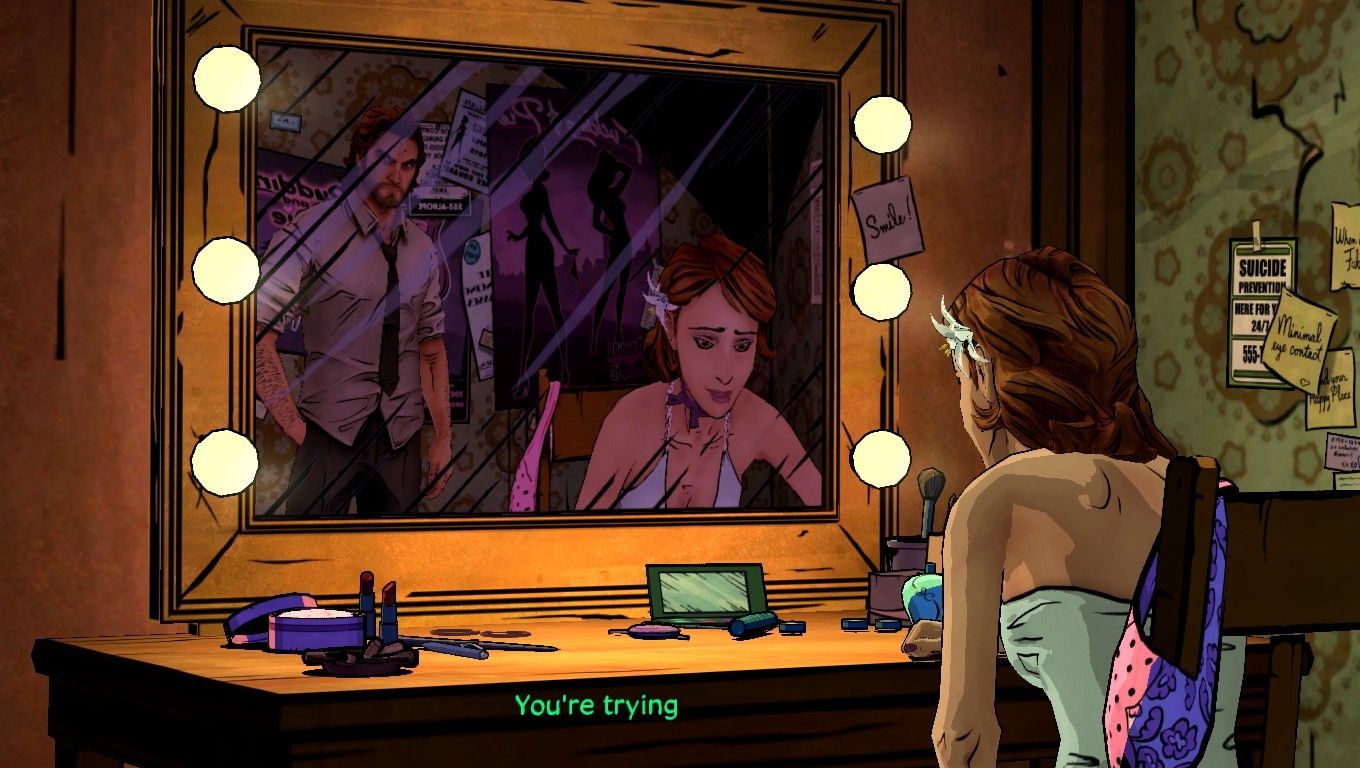 Screenshot for the game The Wolf Among Us - Episode 1 and 2 (2013) PC | RePack от R.G. Механики