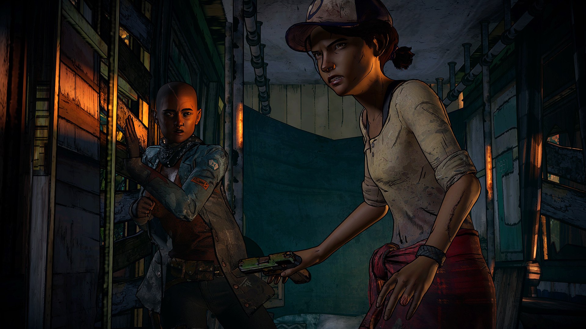 Screenshot for the game The Walking Dead: The Game. Season 2 - Episode 1 and 2 (2013) PC | RePack от R.G. Механики
