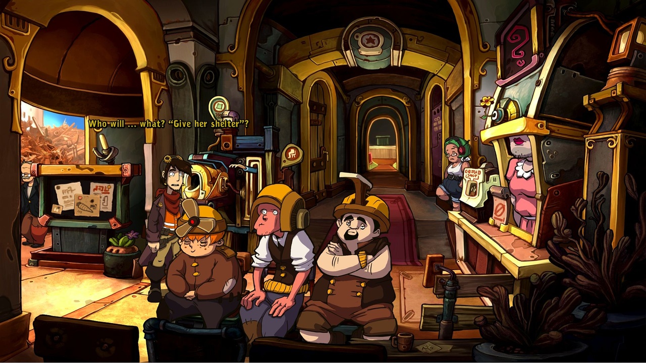 Screenshot for the game Deponia - Trilogy (2012-2013) PC | RePack от R.G. Механики
