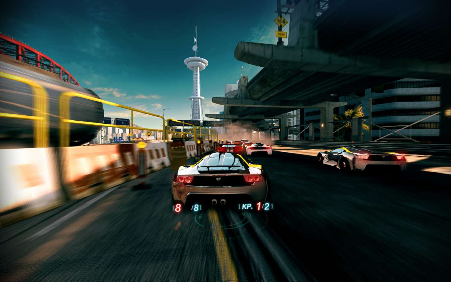 Screenshot for the game Split Second: Velocity (2010) PC | RePack от R.G. Механики