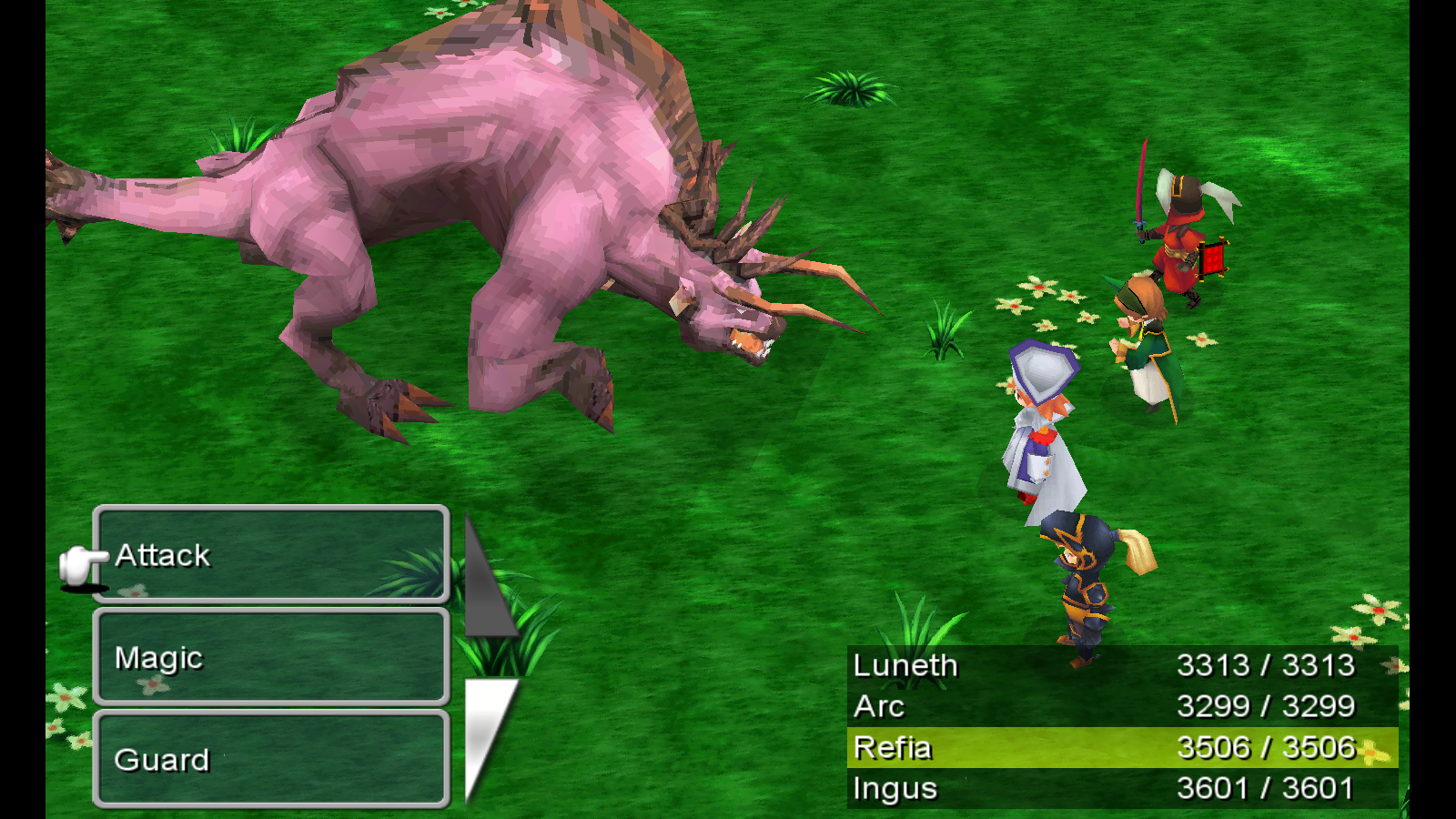 Screenshot for the game Final Fantasy III (2014) PC | RePack от R.G. Механики