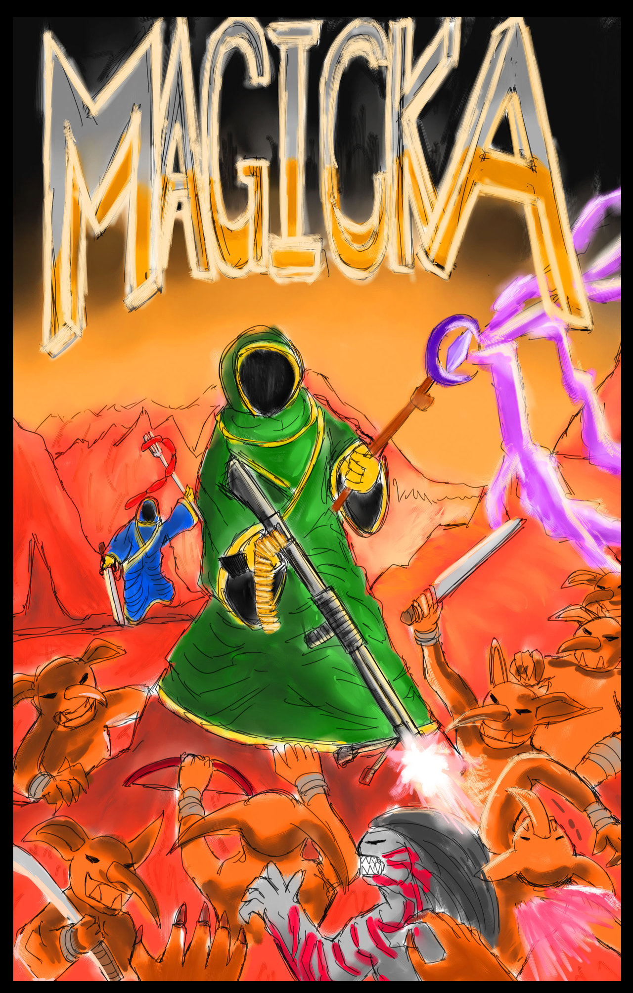 Cover Magicka [v 1.4.16.0] (2011) PC | RePack от R.G. Механики