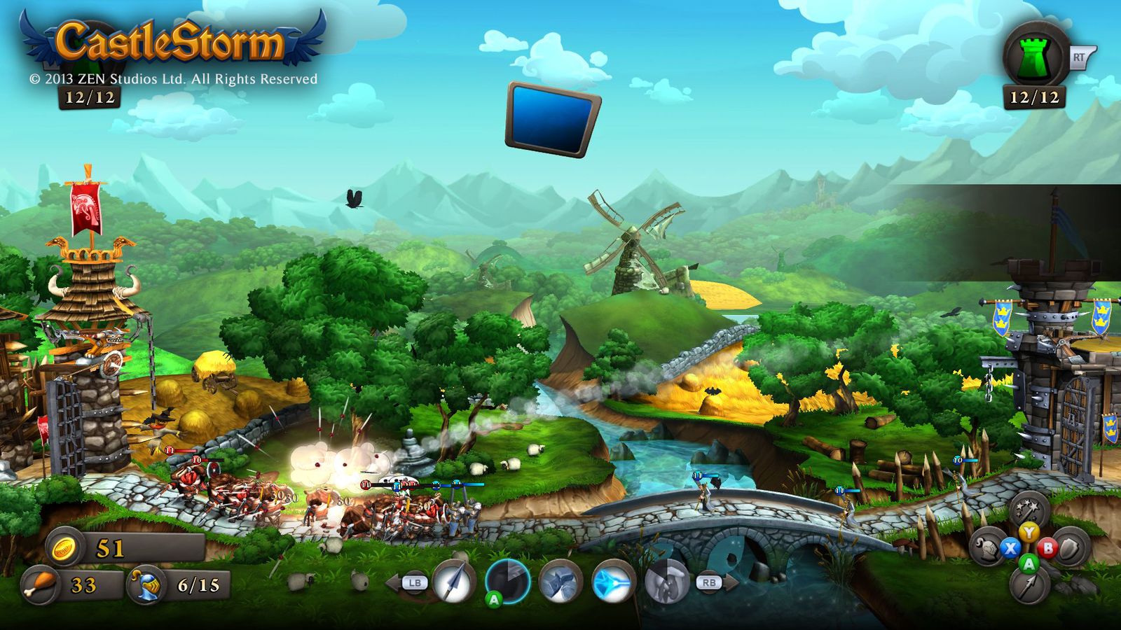 Screenshot for the game CastleStorm (2013) PC | RePack от R.G. Механики