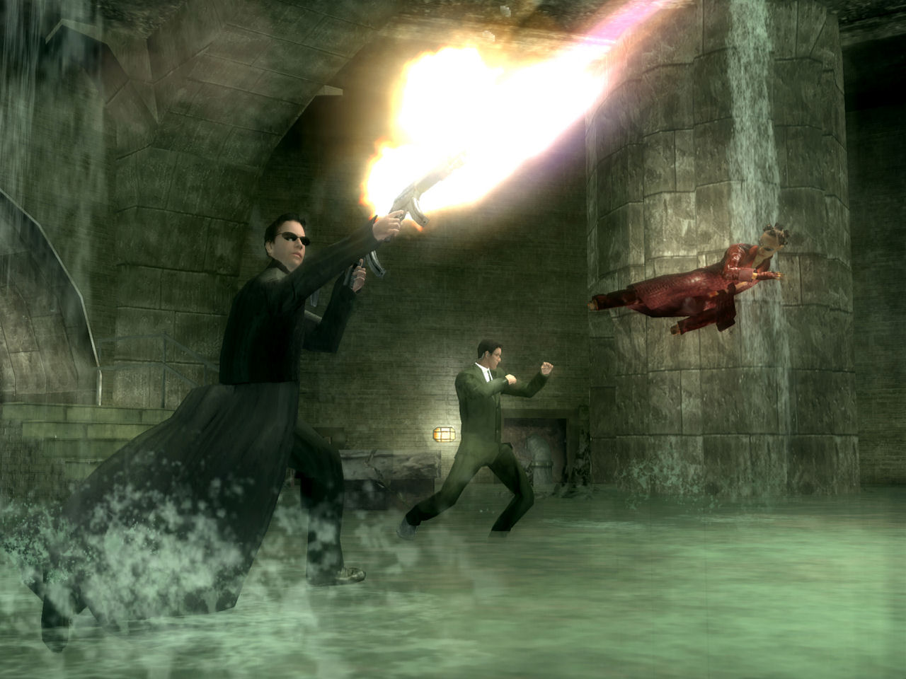 Screenshot for the game The Matrix: Dilogy (2003-2005) PC | RePack от R.G. Механики