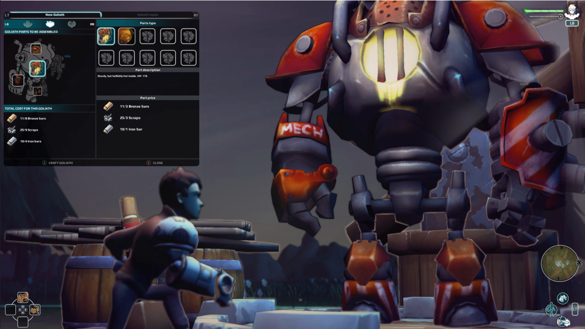 Screenshot for the game Goliath (2016) PC | RePack от R.G. Механики