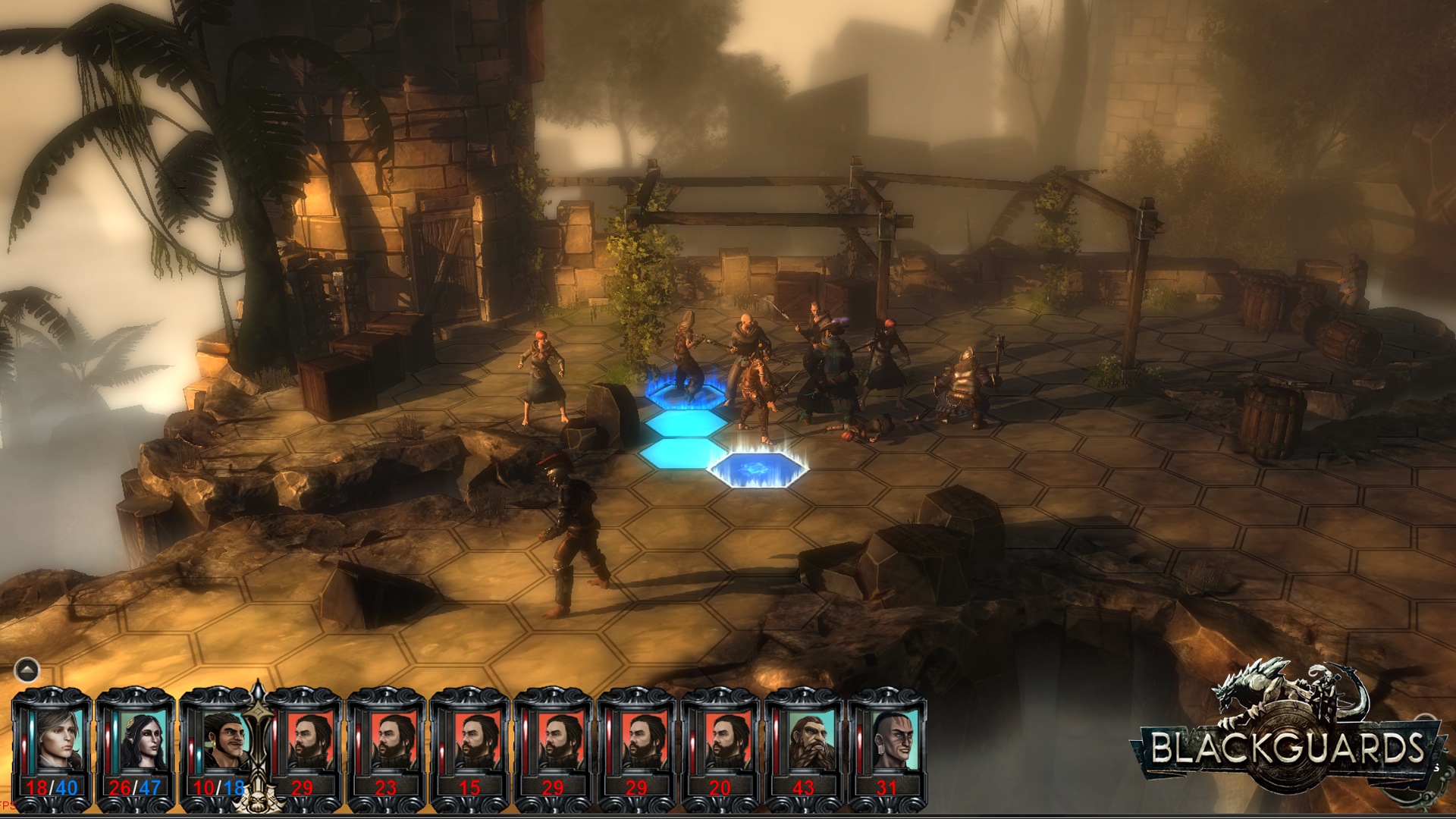 Screenshot for the game Blackguards: Deluxe Edition (2014) PC | RePack от R.G. Механики