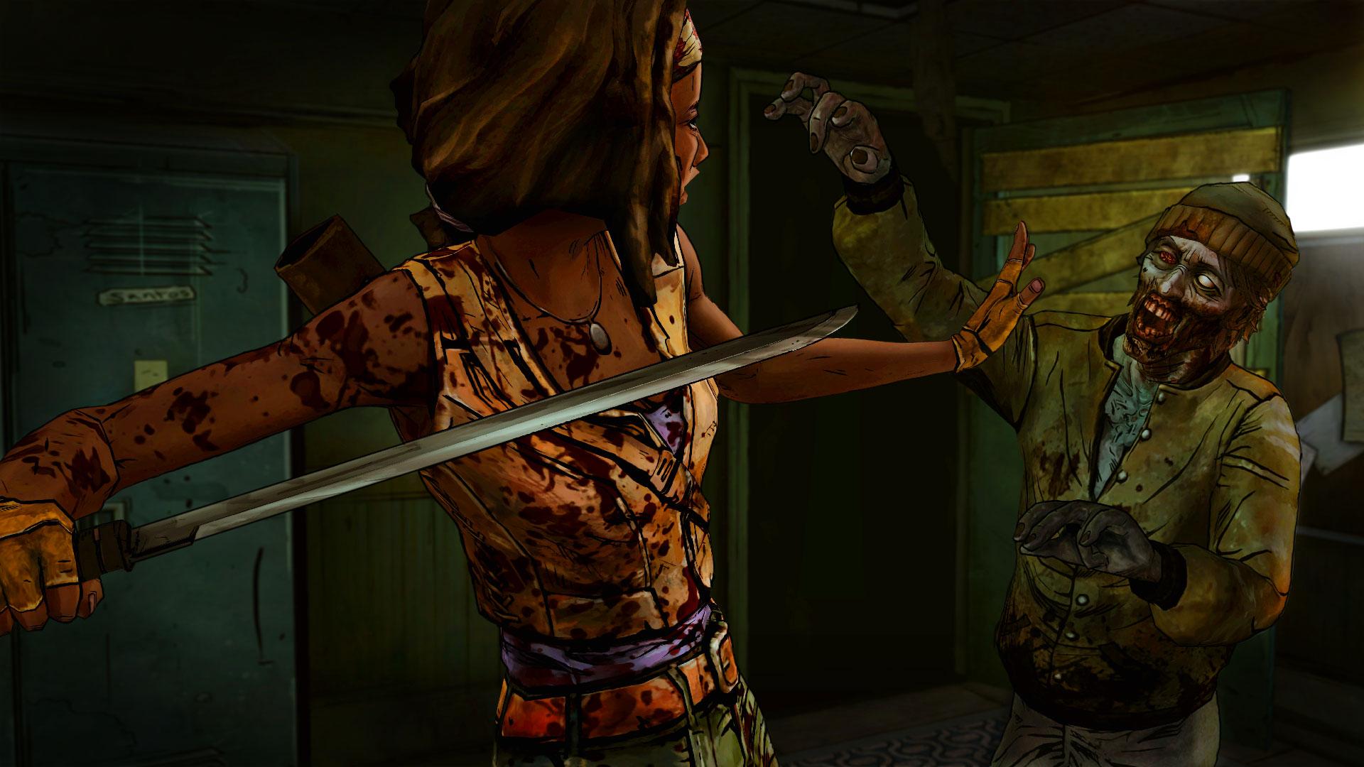 Screenshot for the game The Walking Dead: Michonne - Episode 1-3 (2016) PC | RePack от R.G. Механики
