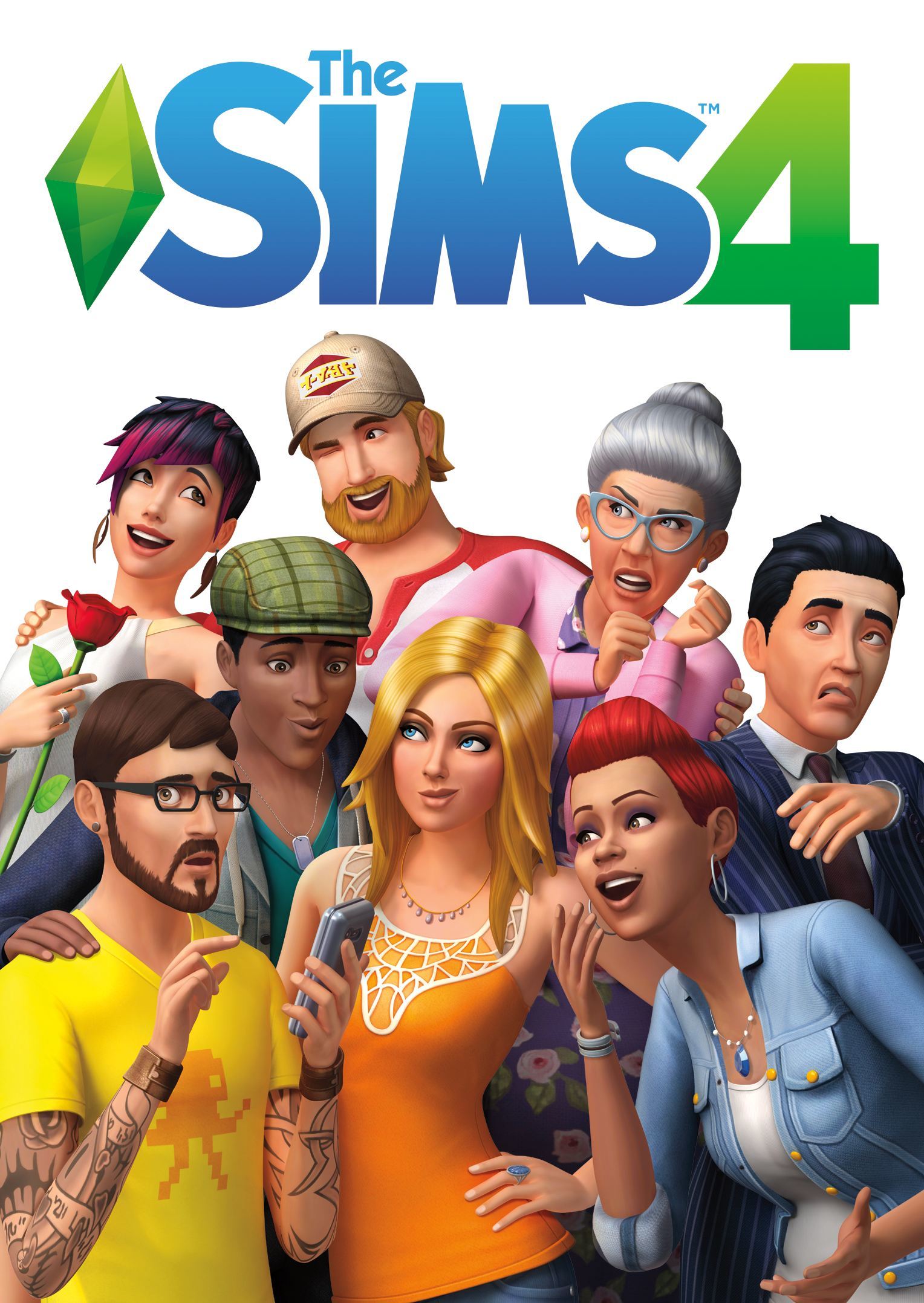 Cover The Sims 4: Deluxe Edition [v 1.25.136.1020] (2014) PC | RePack от R.G. Механики