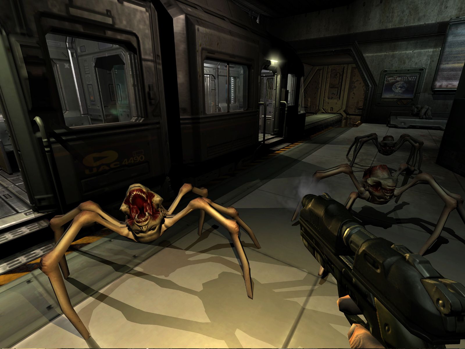 Screenshot for the game Doom 3 (2004) PC | RePack от R.G. Механики