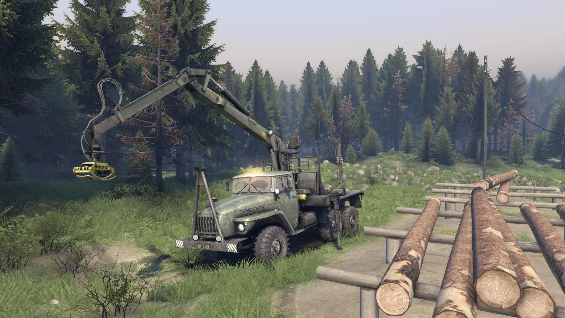 Screenshot for the game Spintires [Build 25.12.15] (2014) PC | RePack от R.G. Механики