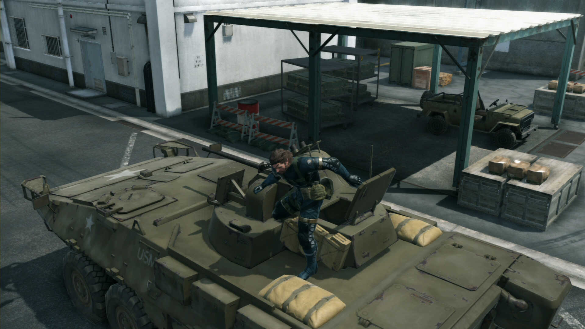 Screenshot for the game Metal Gear Solid V: Ground Zeroes (2014) PC | RePack от R.G. Механики