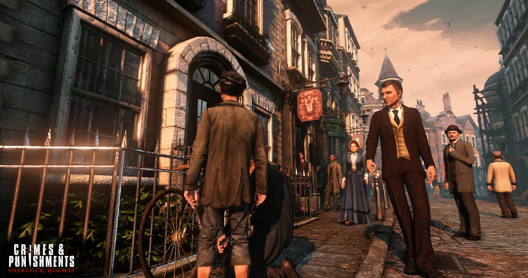 Screenshot for the game Sherlock Holmes: Crimes and Punishments (2014) PC | RePack от R.G. Механики