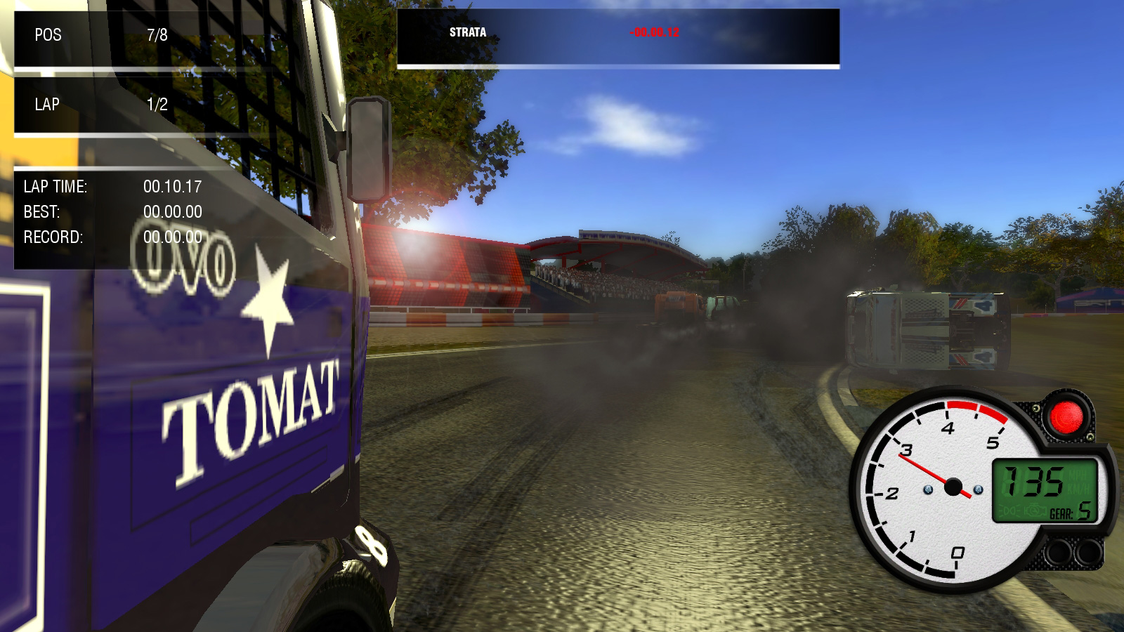 Screenshot for the game World Truck Racing (2014) PC | RePack by R.G. The mechanics