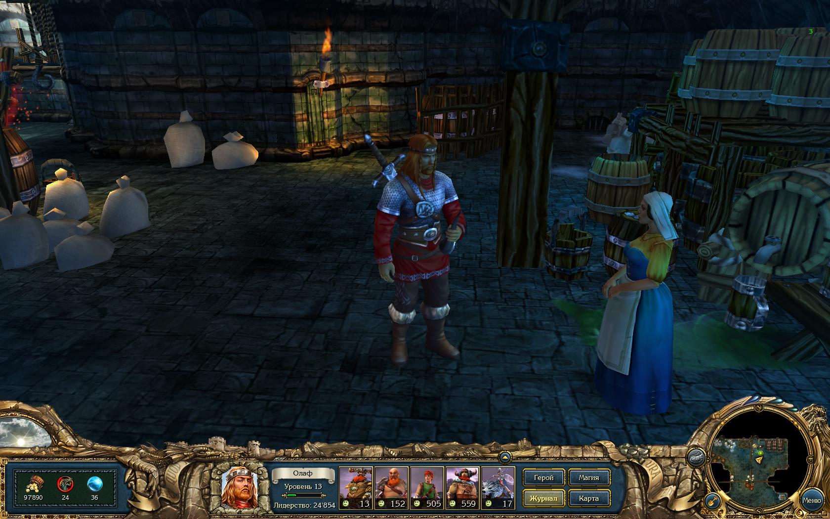 Screenshot for the game King's Bounty - Anthology (2008-2012) PC | RePack от R.G. Механики