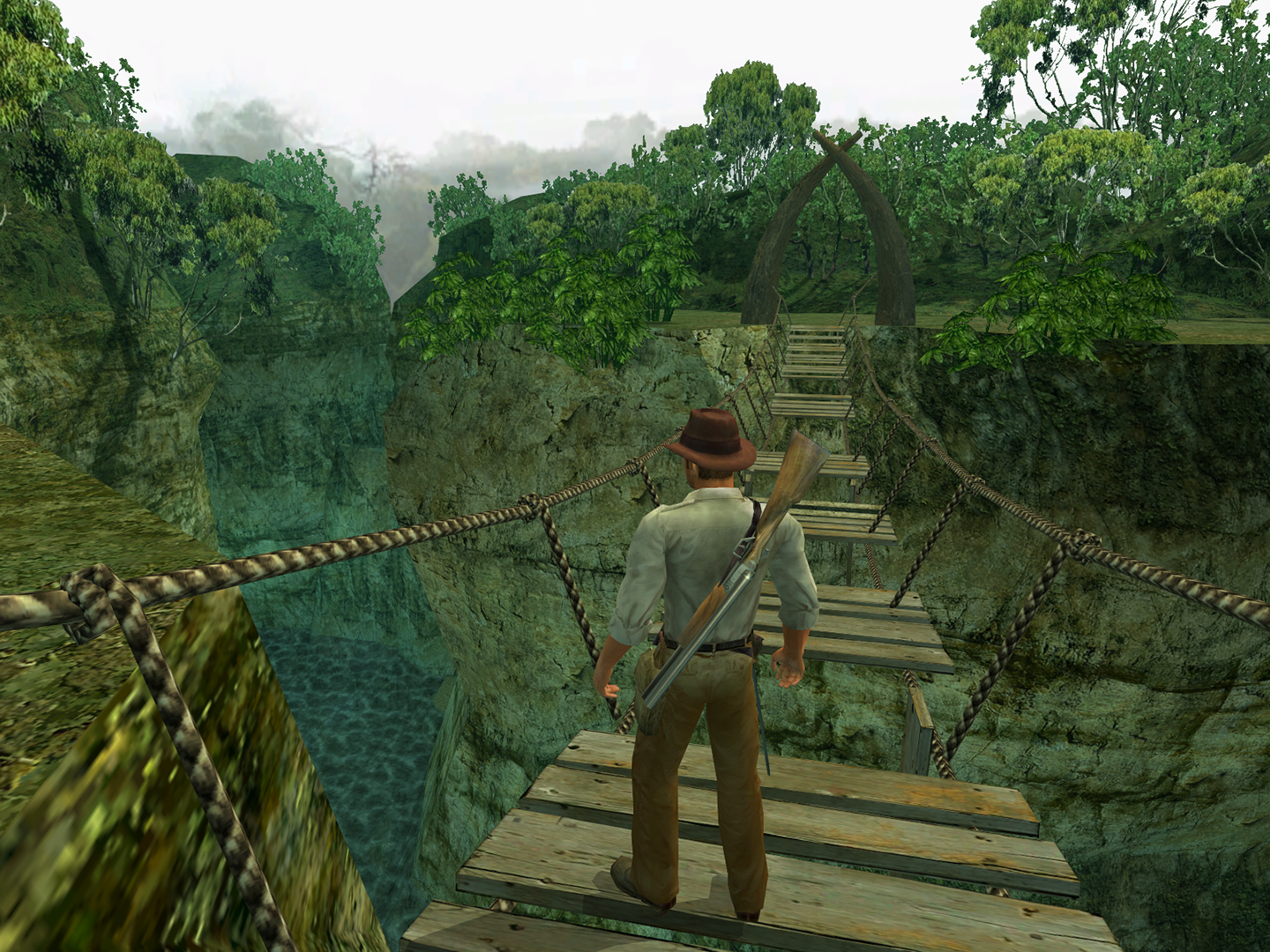 Screenshot for the game Indiana Jones and the Emperor's Tomb (2003) PC | RePack от R.G. Механики